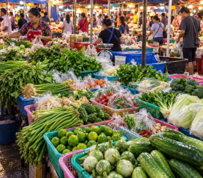3. ตลาดสดวัดภาณุรังษี